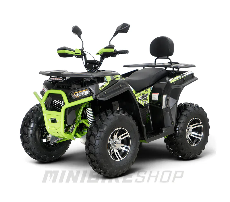 Elektrická štvorkolka MiniRocket TerraX 6000W, zelená