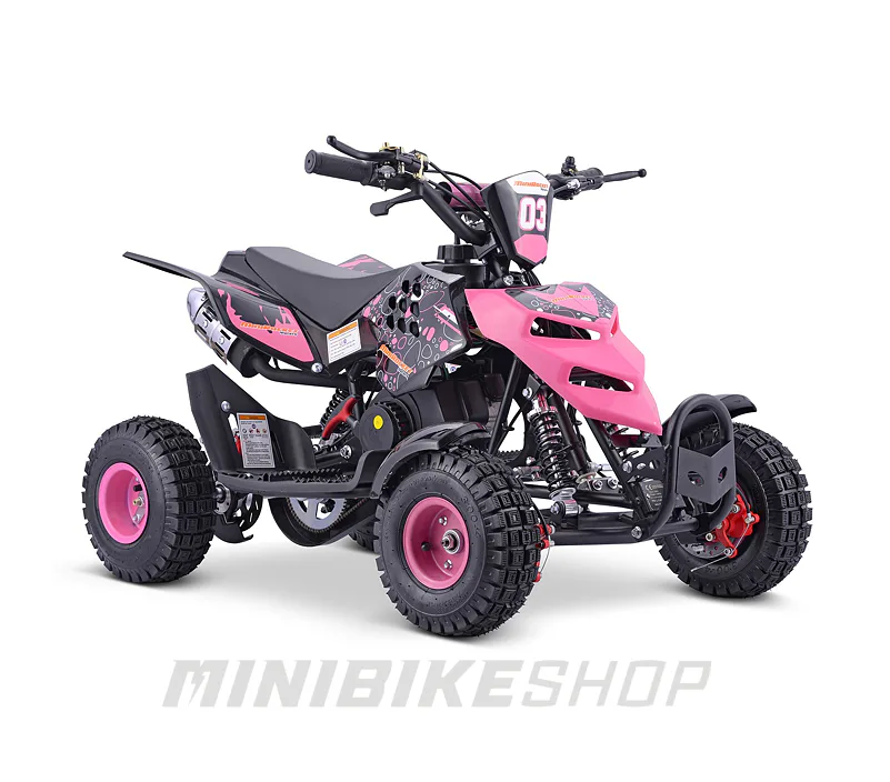 Miniquad Repti 49ccm, Ružový