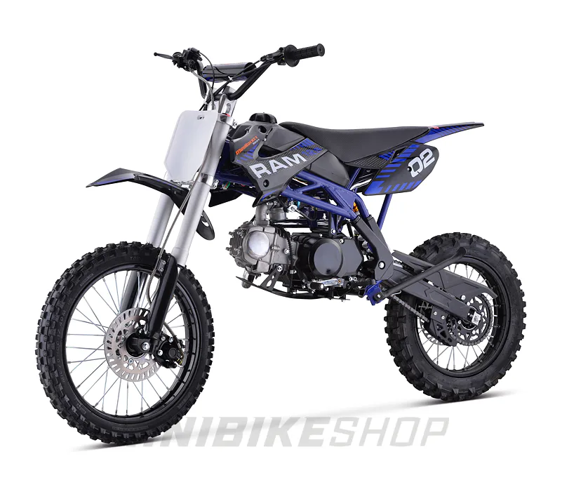 Pitbike SKY 17/14, 125ccm - Modrý