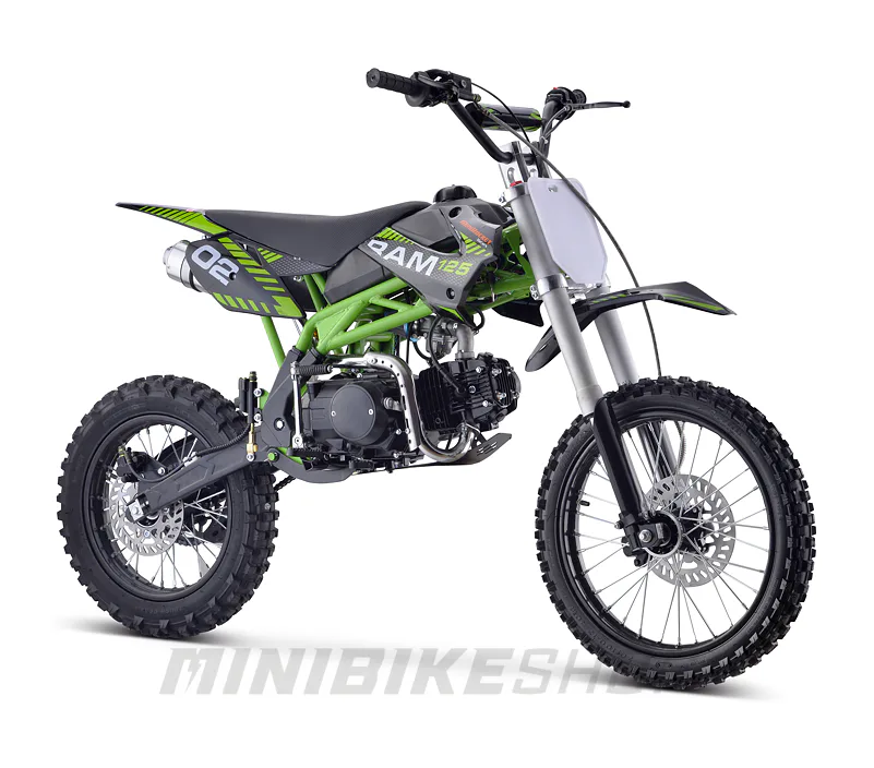 Pitbike SKY 17/14, 125ccm - Zelený