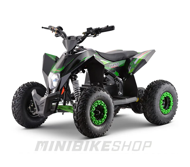 Detská elektrická štvorkolka FactoryTeam 1000W - Zelená