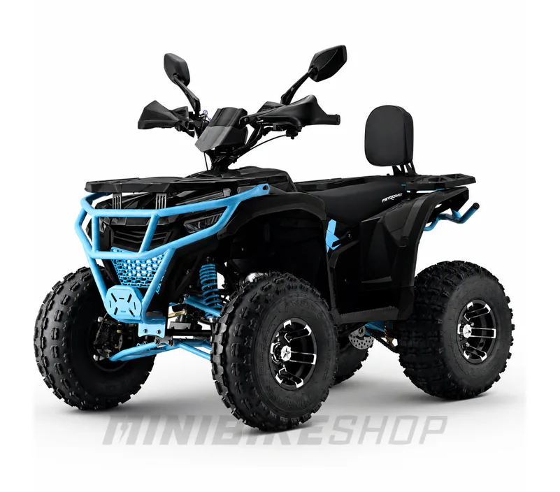 Štvorkolka MiniRocket Troodon 3+1 Deluxe čierno-modrá