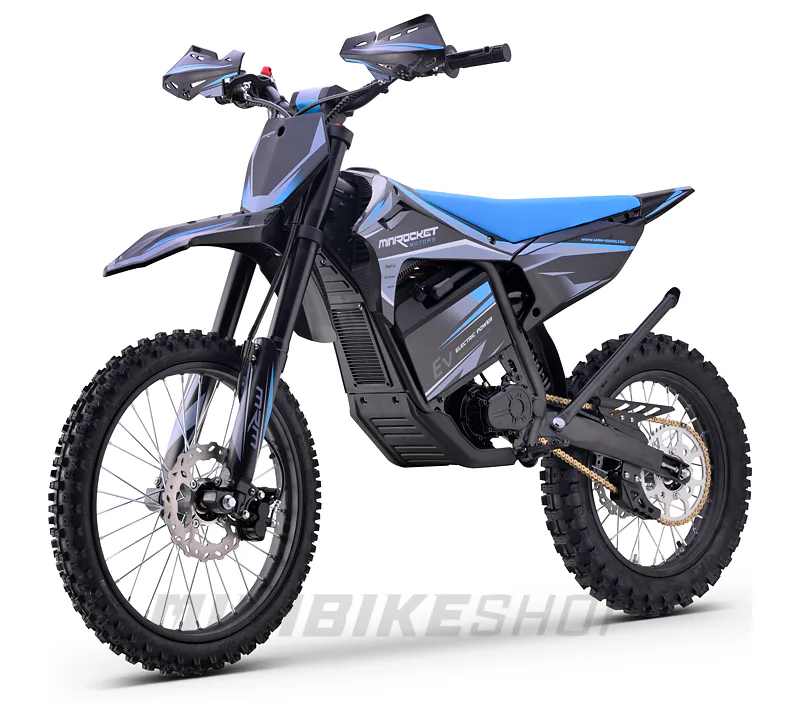 Elektrický pitbike MRM eBeast 8000W 19"/16" modrý