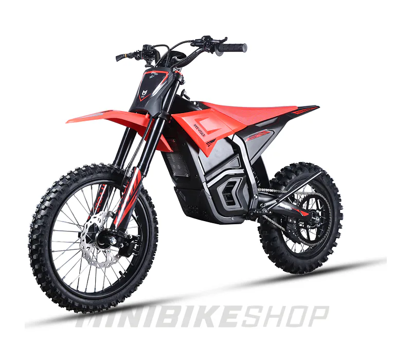 Elektrický pitbike MRM PitVolt 6000W 17"/14" červený
