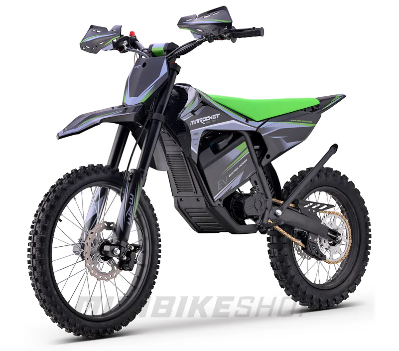 Elektrický pitbike MRM eBeast 8000W 19"/16" zelený