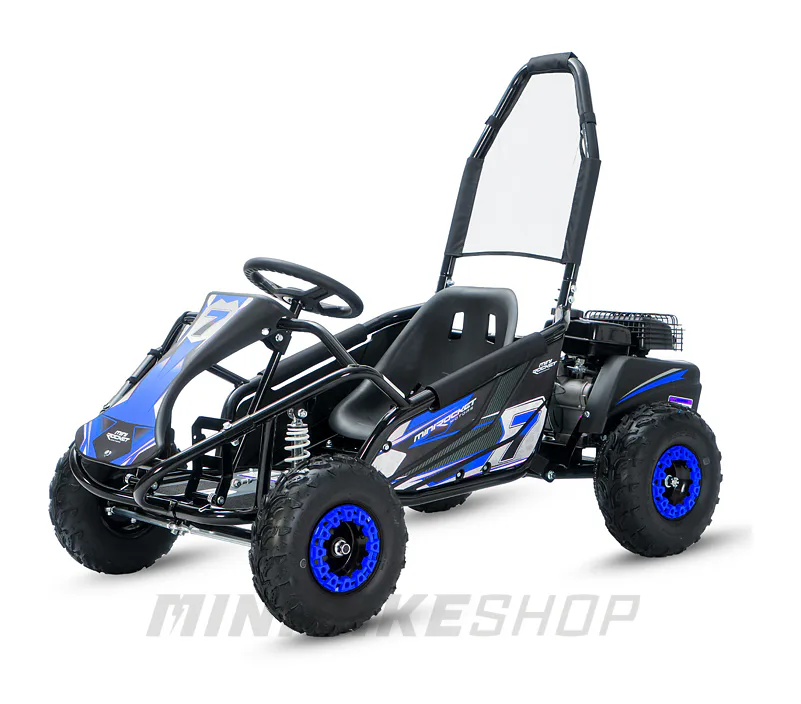 Detská bugina MiniRocket MudMonster 98ccm, modrá