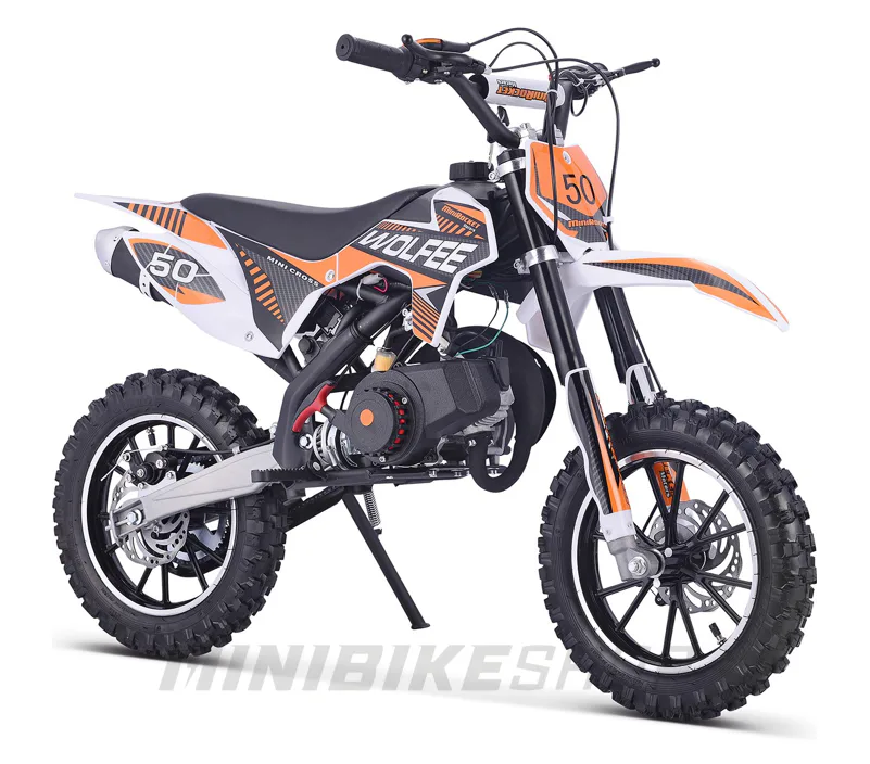 Minicross Gazelle 49 ccm E-start - Oranžový