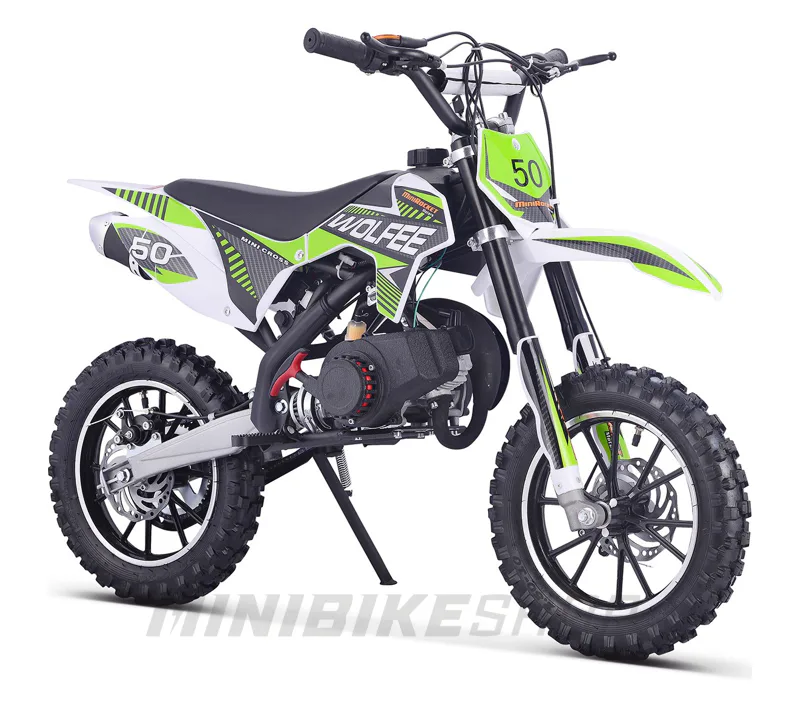 Minicross Gazelle 49ccm E-start - Zelený