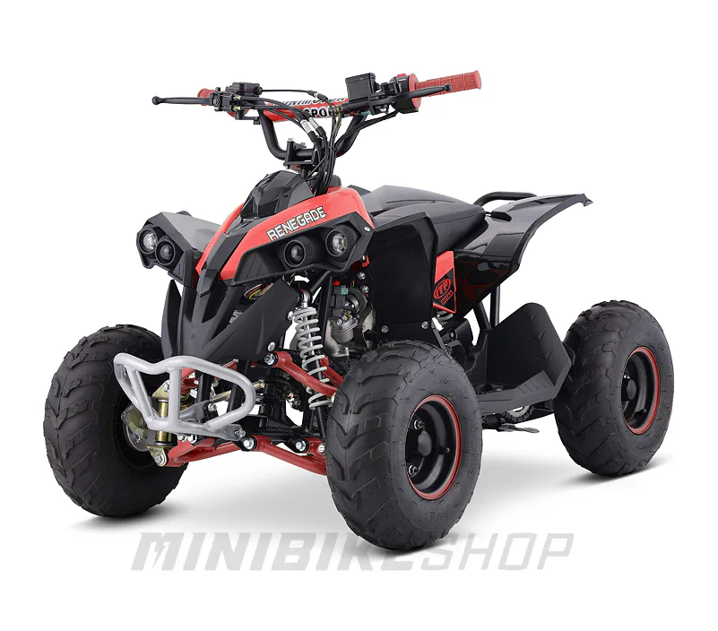 Detská štvorkolka MiniRocket Renegade 125ccm - Červená