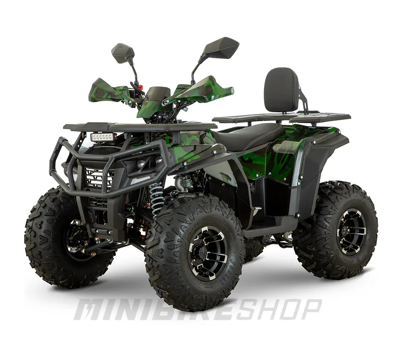 Štvorkolka MiniRocket RockRider 150cc Deluxe, Green Camo