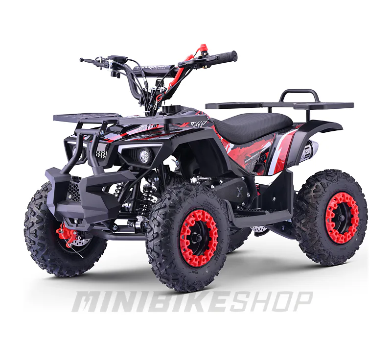 Štvorkolka MiniRocket MiniHunter 49cc Colored - Červená