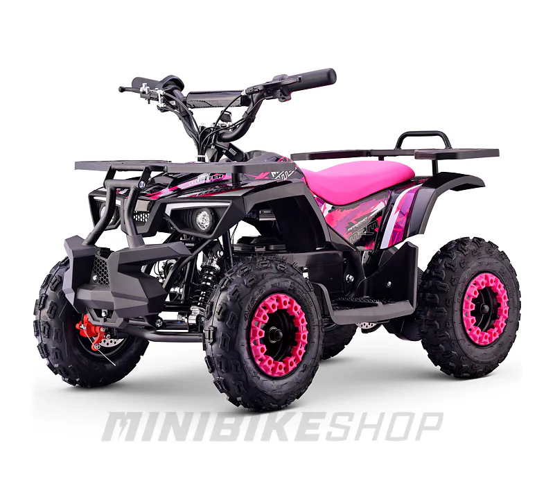 Detská štvorkolka MiniRocket MiniHunter 1000W - Ružová
