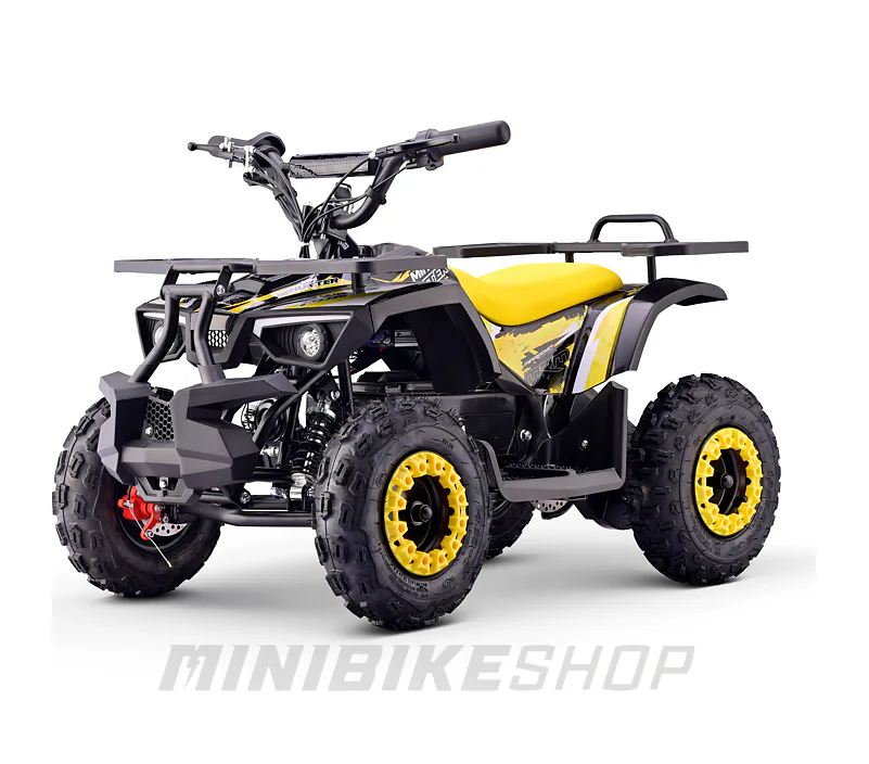 Detská štvorkolka MiniRocket MiniHunter 1000W - Žltá