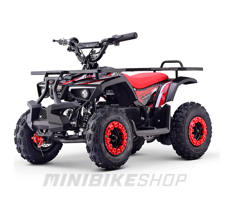 Detská štvorkolka MiniRocket MiniHunter 1000W - Červená