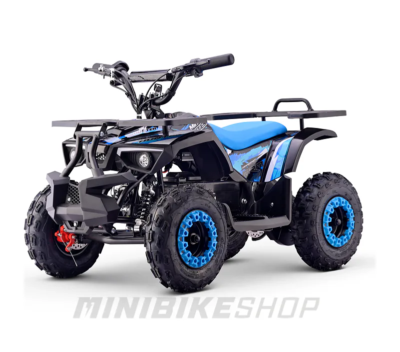 Detská štvorkolka MiniRocket MiniHunter 1000W - Modrá