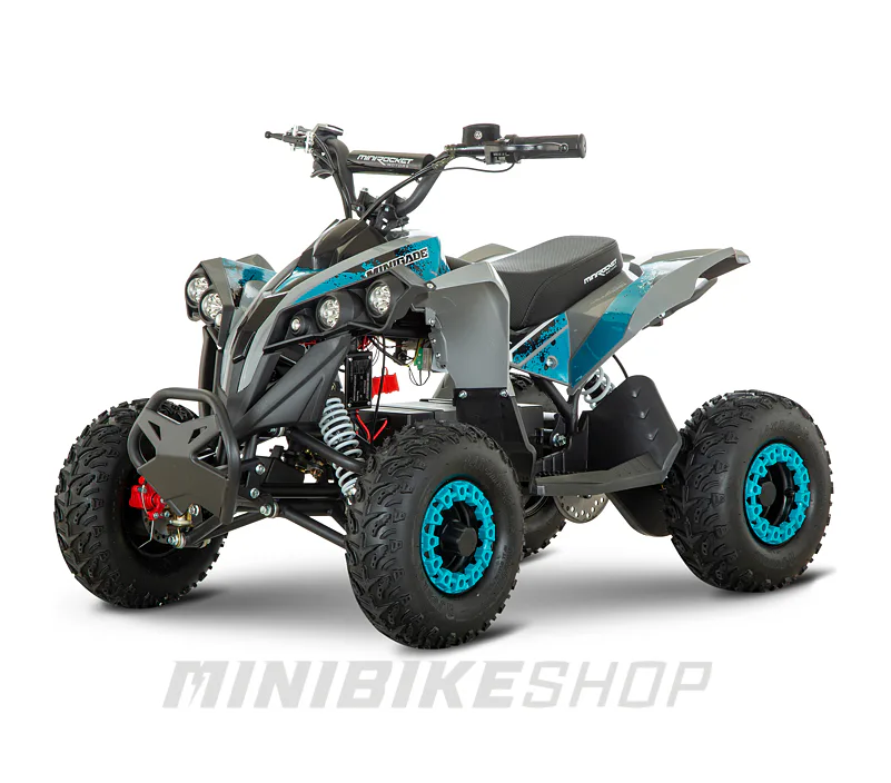 Štvorkolka MiniRocket MiniGade 1200W Grey Edition - Modrá