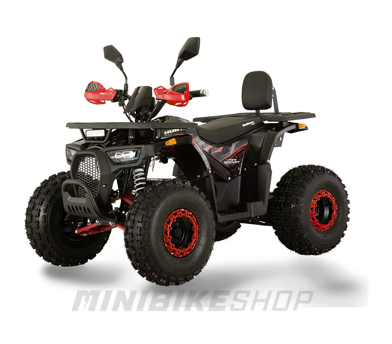 Štvorkolka MiniRocket Hunter II 1500W - Červená