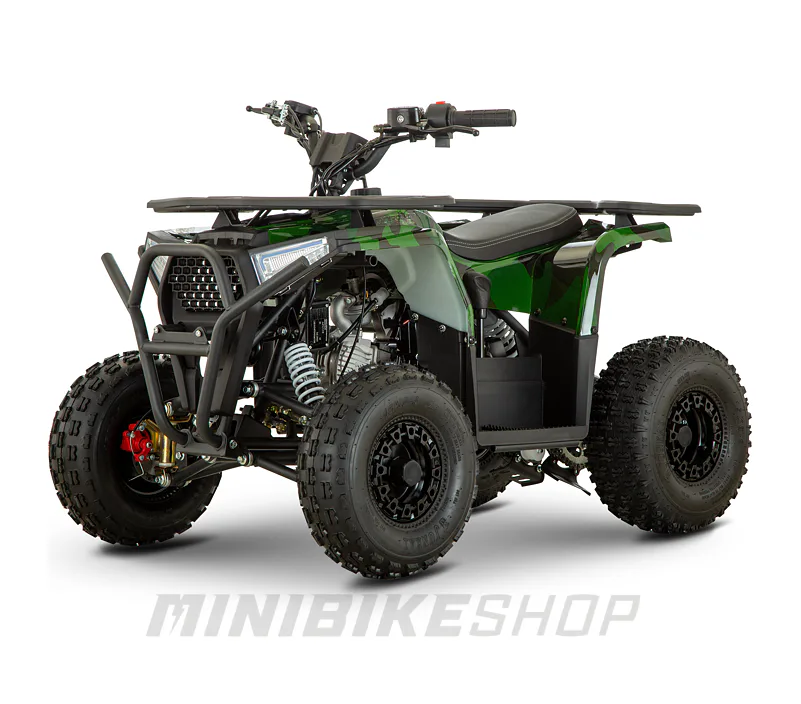 Detská štvorkolka MiniRocket Explorer 110cc - Maskáč (zelený)