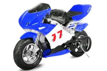 Nitro Minibike PS77, modro-čierna