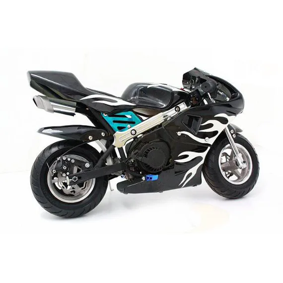 Minibike FLAME EDITION, čierno-červená
