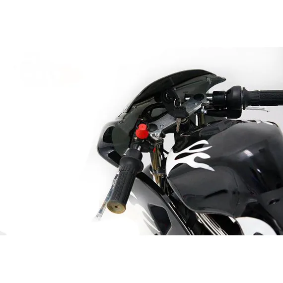 Minibike FLAME EDITION, čierno-červená