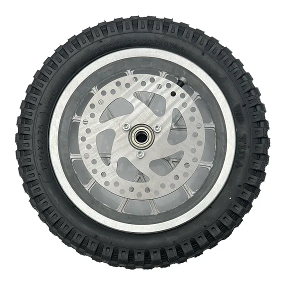 Kompletní přední kolo pro minicross 8"