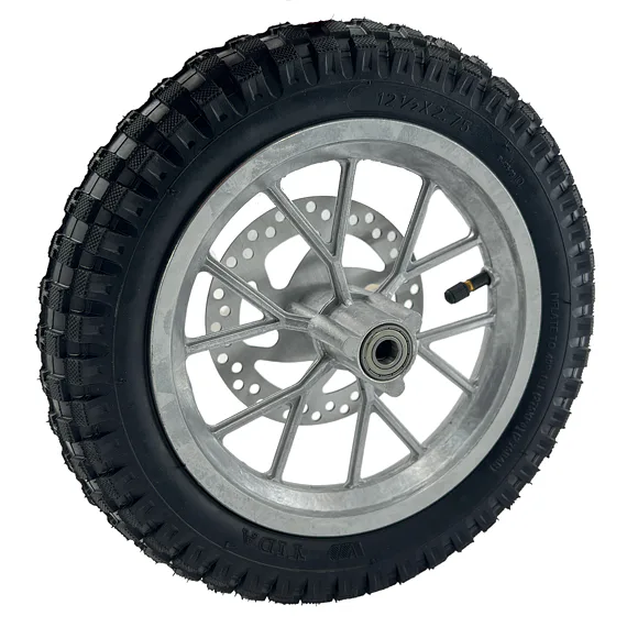Kompletné predné koleso pre minicross 8"