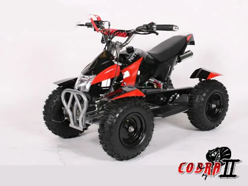 Detská štvorkolka ATV Cobra 2 49cc červená + el. štart