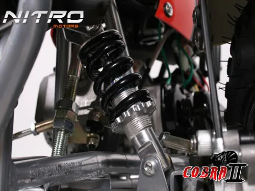 Detská štvorkolka ATV Cobra 2 49cc oranžová + el. štart