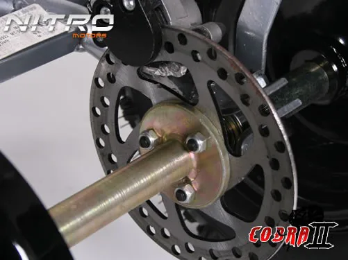 Dětská čtyřkolka ATV Cobra 2 49cc modrá + el. start