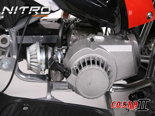 Dětská čtyřkolka ATV Cobra 2 49cc modrá + el. start