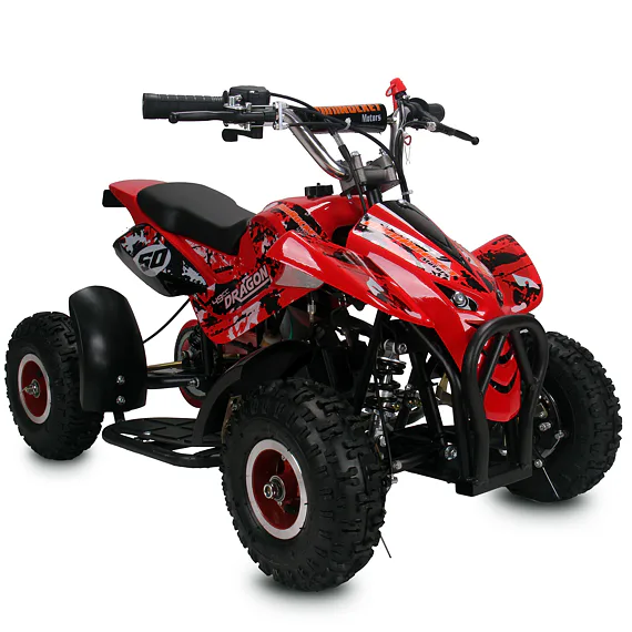 Detská štvorkolka Dragon II Sport - Červená