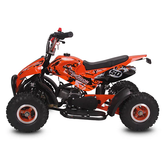 Detská štvorkolka Dragon II Sport - Oranžová