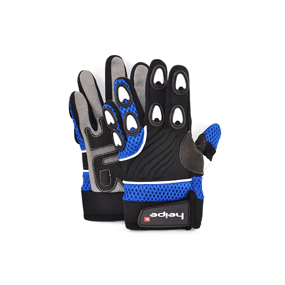 Dětské MotoCross rukavice Heipe Modré