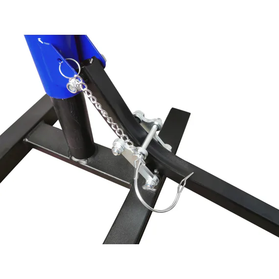 Motocrossový stojan Heipe 39cm- Modrý  