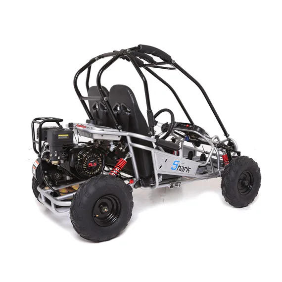 Detská buggy Shark 156 ccm – strieborná