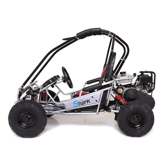 Detská buggy Shark 156 ccm – strieborná