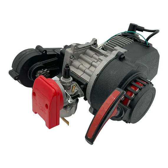 Motor pro minicross 49ccm s tuningovou převodovkou