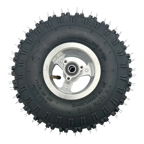 Kompletné predné koleso pre miniquad 4.10-4"
