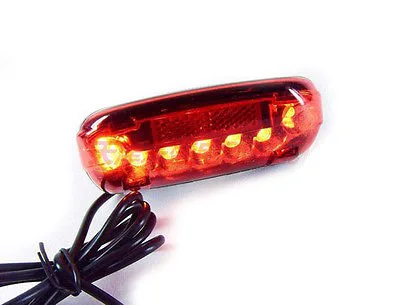 Zadní led světlo pro elektrické koloběžky 48V