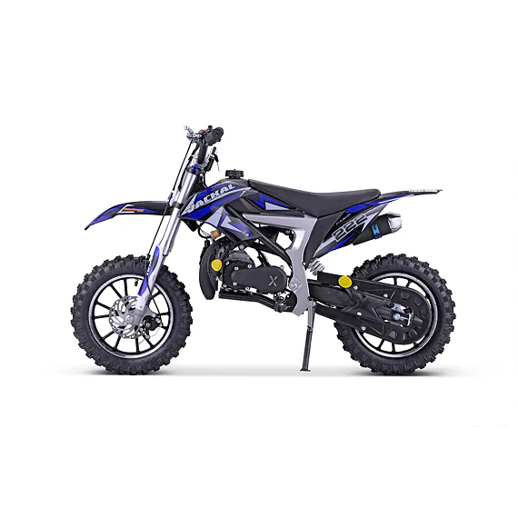 Minicross MiniRocket Motors Jackal 49 ccm - Modrá