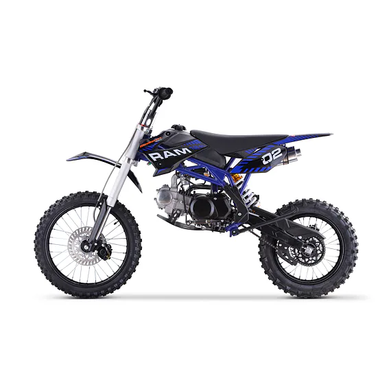 Pitbike SKY 17/14, 125ccm - Modrý