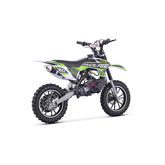 Minicross Gazelle 49ccm E-start - Zelený