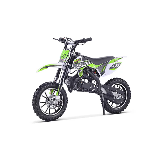 Minicross Gazelle 49ccm E-start - Zelený