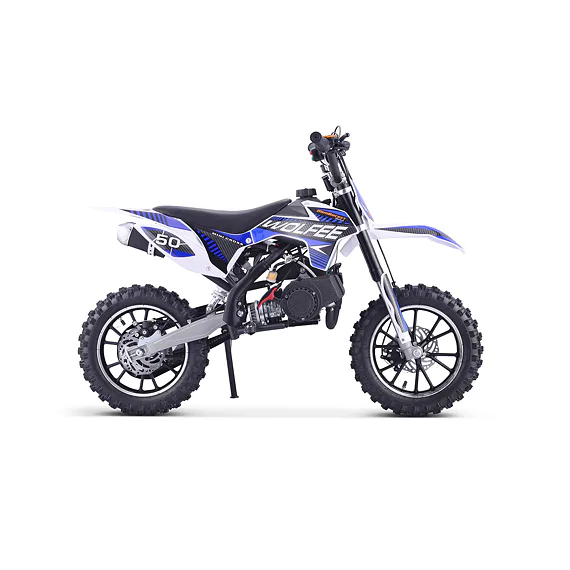 Minicross Gazelle 49ccm E-start - Modrý