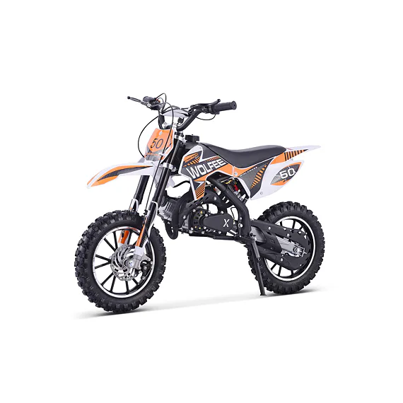 Minicross Gazelle 49ccm E-start - Oranžový