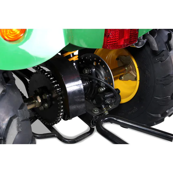 Záhradný traktor s prívesom 110ccm - Zelená