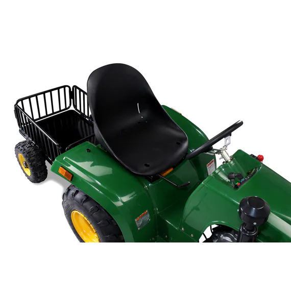 Záhradný traktor s prívesom 110ccm - Zelená