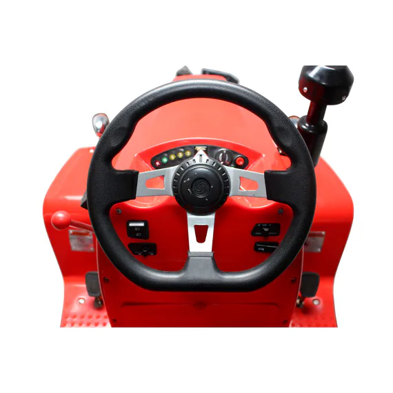 Záhradný traktor s prívesom 110ccm - Červená