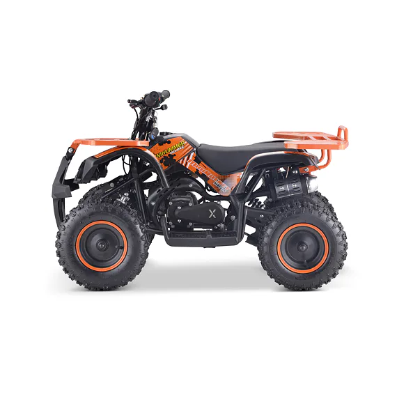 Detská štvorkolka MiniHummer Deluxe 49cc - Oranžová